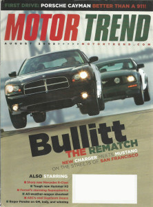 MOTOR TREND 2005 AUG - MTI DEVIL RAY VETTE, GULLWING